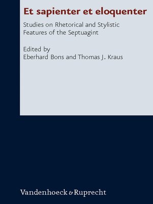 cover image of Et sapienter et eloquenter